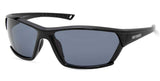 HarleyDavidson Mens Contemporary Rectangular Sunglasses, Black, 6916130