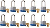 Master Lock #7KALF-P812 1-1/8 LS Padlock