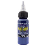 Radiant Colors Tattoo Ink Professional Tattooing Inks Fluid Vegan Pigments 1/2 oz Half Ounce Deep Purple