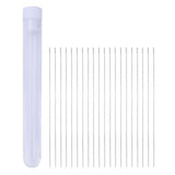 ATORSE 6x20 Pieces Beading Needle with Storage Bottle for DIY Crafts Jewelry Making