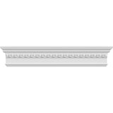 Endurathane Traditional Crosshead with Trim, and Egg & Dart Trim, 151 Bottom Width x 154 7/8 Top Width x 7 1/4H x 1P, Factory Pr