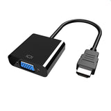 YIKUER HDMI to VGA, Gold-Plated HDMI to VGA Adapter, Male to Female for Computer, Desktop, Laptop, PC, Monitor, Projector, HDTV,