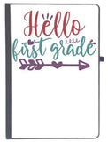 UDNAG Ruled Notebook Diary School | Hello First Grade 2, [A5 80Pages 80GSM]