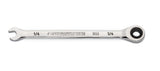 GEARWRENCH 1/4 4 Degree Swing Arch 12 Point Ratcheting Combination Wrench 86940