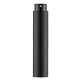 Tekson 10ml Travel Perfume Atomizer Refillable, Mini Cologne Spray Bottle Empty, Small Coffee Spray Bottle (Black)
