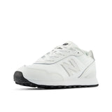 New Balance Womens 515 V3 Sneaker White/Silver 8.5 Wide-New