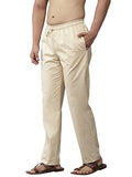 See Designs Men'S Beige Solid Pyjamas_Sdpj109Xl