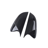 Rifoda for Civic car Door Side Mirror Cover Trims ABS Material for Honda 10th gen Civic 2016 2017 2018 2019 2020 2021-Bright Bla