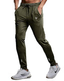 Eyebogler Mens Regular Fit Full Elastic Track Pant Green,GreenApparel,36