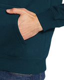 ADRO Men's Cotton Neck Hooded Sweatshirt (H22-1-WINN-SB_Teal_S)