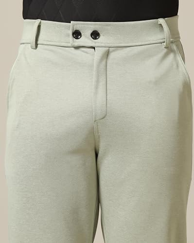 Toplot Men'S Formal Trousers || Slim Fit Men'S Wear Trousers || Stretchable Formal Pant Trousers || Trouser For Men (Formal-5181-Pista-40),Pista,40,B0DKBMW52T