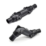 EZ SPARES Vacuum Cleaner Attachment,Multi-Angle Locking Brush with Angle Fixer, High-Reach Dusting Tool for Ceiling Fans, Vents,