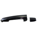 Door Handle for Toyota RAV4 2001-2012 Driver Or Passenger Side | Exterior | Rear | Smooth Black | Trim:All Submodels