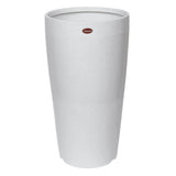 Decora Gleyz Vertical Tall Pot (Stone White)(Large)(Gvt 400) || Pots For Plants Polymer || IndoorOutdoor || NonBreakable || No