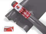 ORACAL 970RA Series Dual Cast Wrap Film in Gloss Metallic Gray Cast Iron 935-1ft x 5ft - Thick Car Vinyl Roll with Air Release A
