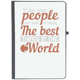 Udnag Ruled Notebook Diary Internet | We Hire People Who Want To Make The Best Things In The World, [A5 80Pages 80Gsm]