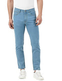 Inkd Men'S Contrast Stitch Stretchable Regular Fit Jeans,Denim Drama,Denim Drama,30