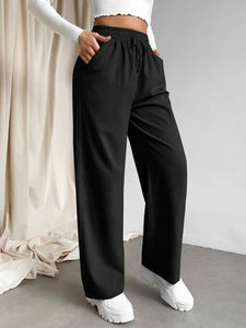 Leriya Fashion Trouser For Women | High Waist Trouser For Women | Summer Track Pants For Women | Casual Trousers For Women (Medi