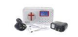 Daily Meditation NIV Audio Bible Player - New International Version Electronic Talking Bible with Charger and Earphone, Portable