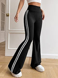 Toplot Women'S Flare Leg Bell Bottom Pants Trouser (Pant-5159-Black-28),Black,28,B0CVN855XX