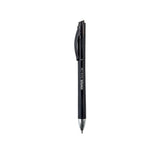 STAPLES Sonix Retractable Gel Pens, Medium Point, 0.7mm, Black Ink, 36/Carton (13561-CCVS)