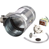 6'' Universal Automatic Make-Up Air Damper With Pressure Sensor Kit