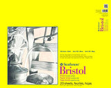 Strathmore 300 Series Bristol Smooth Pad, 19''X24'' Tape Bound, 20 Sheets