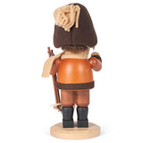 Alexander Taron Christian Ulbricht Decorative Skier (Natural) Smoker - 10.25' H X 4.5' W X 5' D