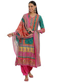 Libas Women'S Silk Blend Kurta Sets (48871_Multi_S)
