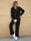Leriya Fashion Co-Ord Set For Women For Summer| Co-Ord Set For Women (Small, Black)