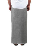 Prakasam Cotton Mens Premium Kfc Plain Welcro Pocket Dhoti (Kfc-Pln-Ash) Ash L
