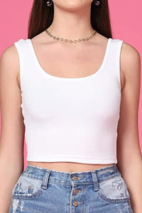 Toplot Women'S Combo Solid Ribbed Scoop Neck Sleeveless Slim Fit Tank Top Pack Of 2 (Combo-5069-Wht-Prl-M),White-Purple,,B0C98NTHSJ