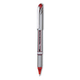 Pentel EnerGel NV Liquid Roller Ball Stick Gel Pen, Red Ink, Medium