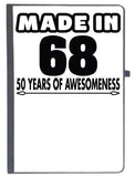Udnag Ruled Notebook Diary Awesomeness | Made In 69, [A5 80Pages 80Gsm]