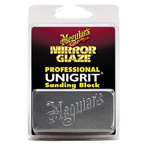 Meguiar  S K2000 Mirror Glaze 2000 Grit Unigrit Sanding Block, 1 Pack