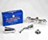 American Brass Tub and Shower Faucet 3 Knobs Jocelyn Brass Finish Brass Material