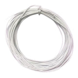 ATORSE 3x2mm Waxed Nylon Cord Jewellery Making String Findings 10m White