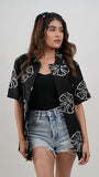 Leriya Fashion Regular Fit Women Western Shirt (Lf-Dp-W-Ms6218_Black,BlackApparel,S
