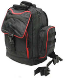 191/2 General Purpose Tool Backpack, 19 Pockets, Black
