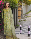 Gosriki Women'S Rayon Viscose Printed Straight Kurta With Pant & Dupatta (Ribas Green-Vks04-Gs_Xxl_Green_Xx-Large),Green,2,B0F2FM2C7M
