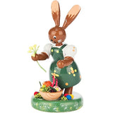 Alexander Taron 224-569 Dregeno Easter Figure-Rabbit Gardener-4' H X 2.25' W X 1.5' D, Brown