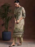 Libas Women'S Poly Crepe Kurta Set (36937 Beige M