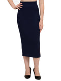 Wedani Womens Lycra Saree Shapewear Petticoat (Xl Blue),Blue,XL