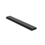 Black 2-1/2 Silver T-Magnet for Swing Glass Shower Door Strike Jamb&Handle