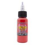 Radiant Colors Tattoo Ink Professional Tattooing Inks Fluid Vegan Pigments 1/2 oz Half Ounce Scarlet Red