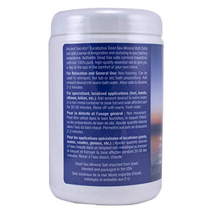 Ancient Secrets Mineral Baths, Aromatherapy Dead Sea, Eucalyptus, 32 oz (2 Lbs) 908 G