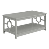 Convenience Concepts Ring Coffee Table, Gray