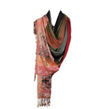 Cashmere CraftwomenS Printed Shawl Scarf (Ov52_Beige_Free Size)