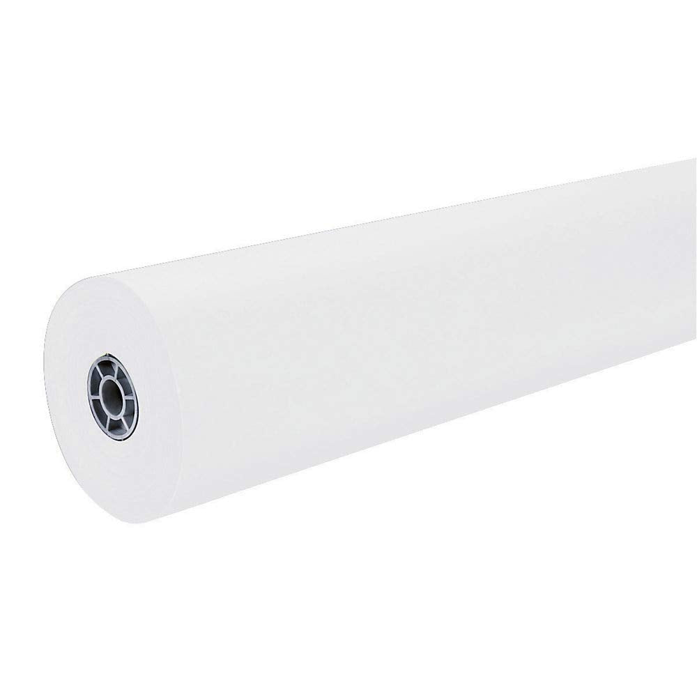 Pacon 67001 Spectra Artkraft Duo-Finish Paper, 48 Lbs., 36-Inch X 1000 Ft, White
