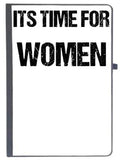 Udnag Ruled Notebook Diary Women | Its Time For Women, [A5 80Pages 80Gsm]